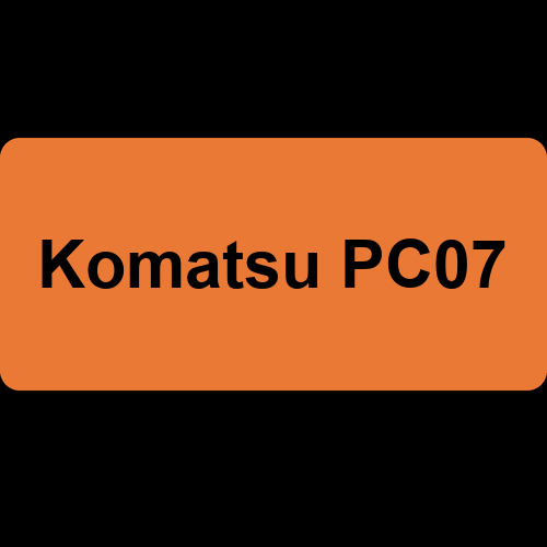 Komatsu PC07